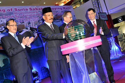 Official opening of Suria Sabah Shopping Centre