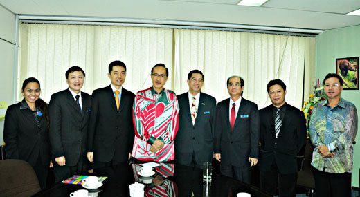 courtesy visit from the management of the Ming Garden Hotel & Residences