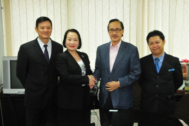 Courtesy visit from Ms.Nina Wong, General Manager of Ming Garden Hotel, Kota Kinabalu