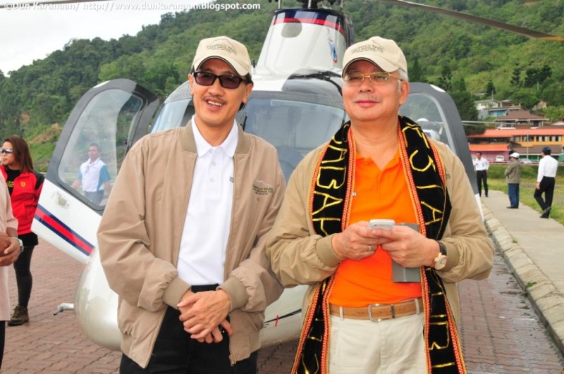 YB Datuk Masidi Manjun with Prime Minister Datuk Seri Najib Tun Razak