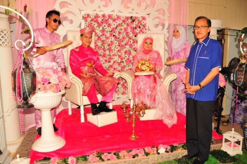 A wedding in Ranau