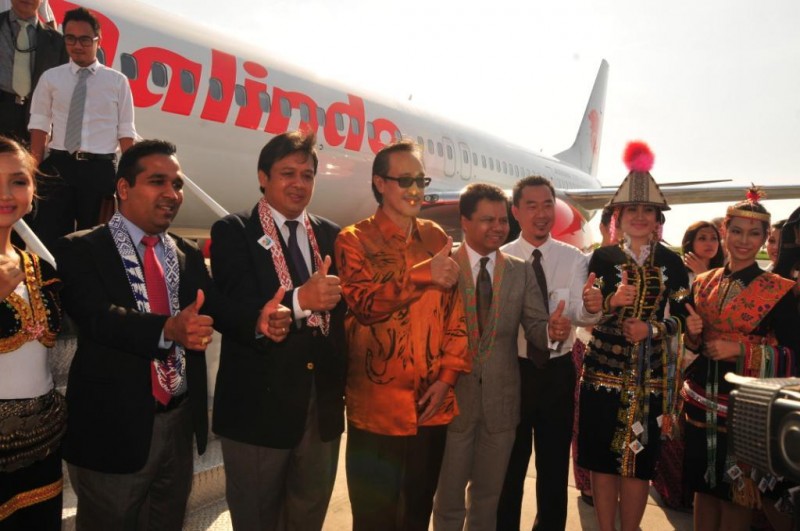 Malindo Air inaugural flight 