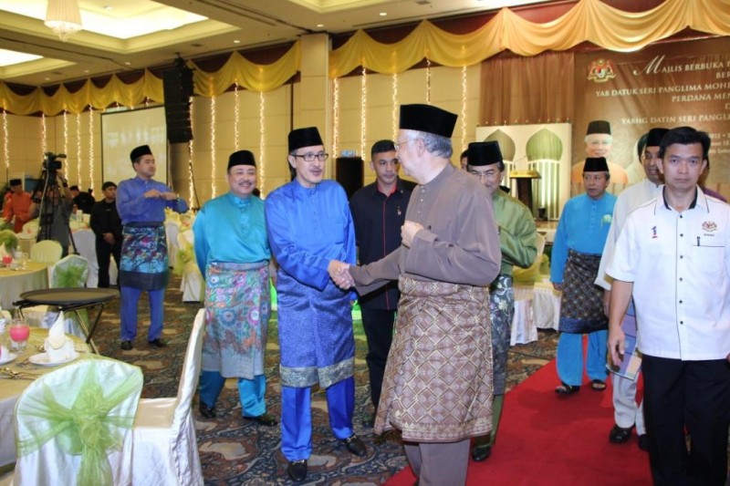 Breaking of Fast ceremony at Sutera Harbour