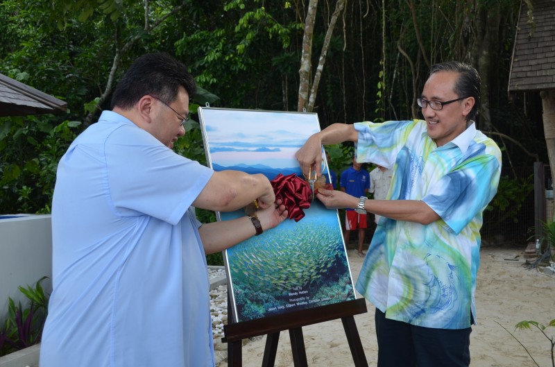 Official Launch of Gaya Island Resort Marine Centre and Natural Wonders Book