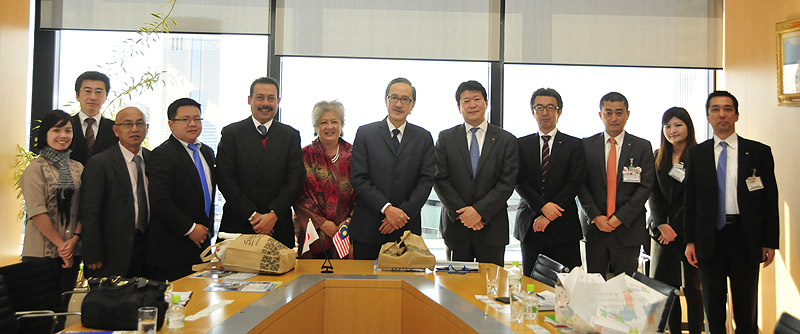 Meeting with President H.I.S Japan, Mr Akira Hirabayshi