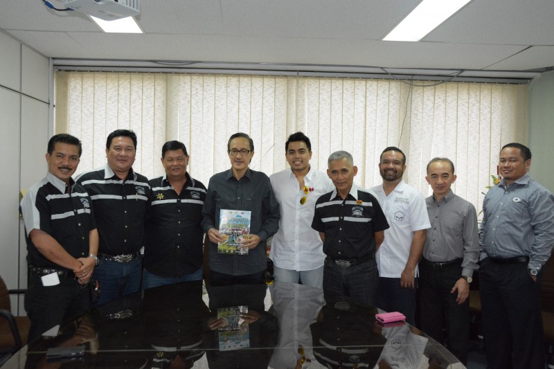 Courtesy call from the 1st Malaysia International HOG Rally