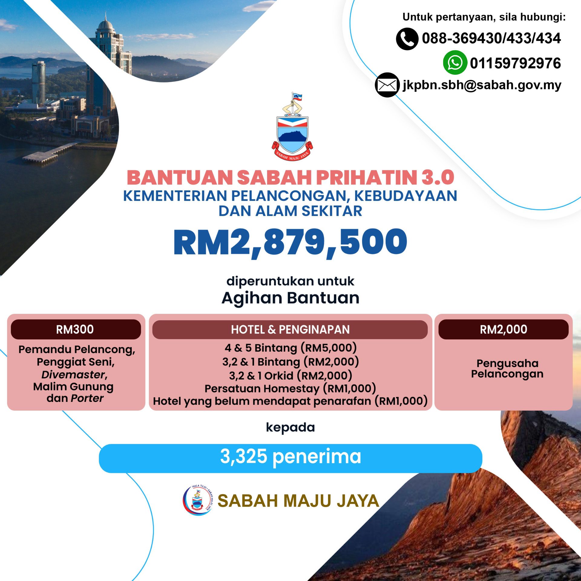 Ministry Of Tourism Culture And Environment Sabah Kepkas Official Website Of Ministry Of Tourism Culture And Environment Sabah