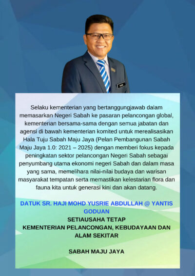 Ministry of Tourism, Culture and Environment Sabah (KePKAS) – Official ...